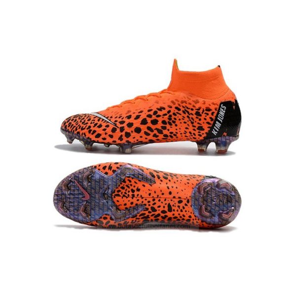 Nike Mercurial Superfly Elite Ronaldo CR FG Mujeres Naranja Negro